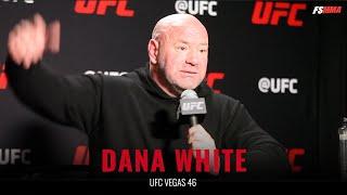 Dana White and media member get into argument about COVID during LIVE UFC Vegas 46 press conference