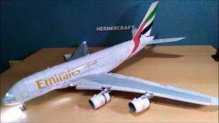 Emirates A380-800 Papercraft