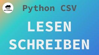 CSV Dateien einfach lesen und schreiben?