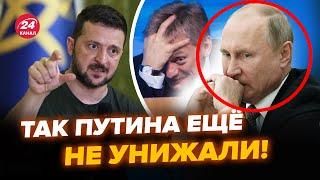 ️СРОЧНО! РЕАКЦИЯ Путина на слова Зеленского. Песков ПРИЗНАЛСЯ при всех. ПАНИКА в Кремле⁦