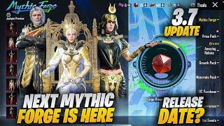 Next Mythic Forge Is Here | 3.7 Update Mythic Forge | Expected Or Confirmed ? | Pubgm\Bgmi