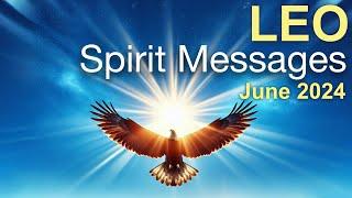 LEO SPIRIT MESSAGES "The Path You Are On Is Blessed Leo" June 2024 #tarotreading #spiritmessages