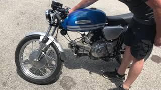 1971 Harley-Davidson/Aermacchi 350TV - Kick Start