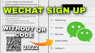 HOW TO SIGN UP IN WECHAT WITHOUT QR CODE 2022 | "SUSPICIOUS REGISTRATION" ERROR FIXED