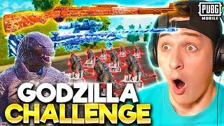 PUBG MOBILE GODZILLA CHALLENGE IN 2024