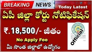 AP District Court Notification 2024| ap District Court jobs 2024| ap latest jobs 2024| ap jobs 2024