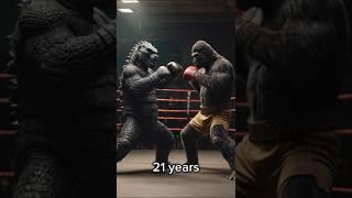 Evolution of Godzilla vs King Kong in reality @evolution_mind #evolution #godzilla #godzillavskong