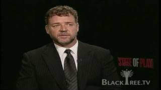 Russell Crowe Interview, State of Play (Views on Media)