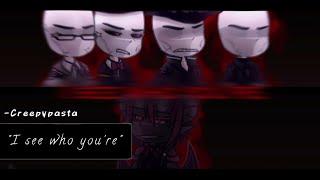 や — "I see who you're." / MY AU‼️OG IDEA‼️/ Creepypasta / Gacha » 