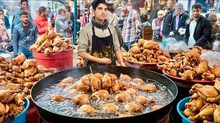 4000 CHICKEN FRIED & 500KG FRIED FISH  SOLD DAILY | Street Foods of Pakistan Rawalpindi