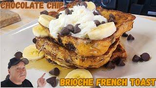 Chocolate Chip French Toast on the Blackstone Griddle | Breakfast on the Blackstone Griddle