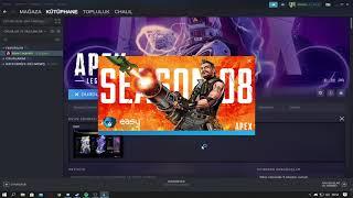 Steam Apex Legends açılmıyor