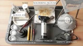 Learn silversmithing: BASIC TOOLS. Supplies to get started. Silversmithing for beginners.