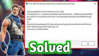 How to Fix Stray Low Level Fatal Error (258) | Fix Stray Error The UE4-Hk_Project Game Has crashed
