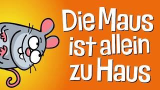   Kinderlied Maus - Die Maus ist allein zu Haus - Hurra Kinderlieder