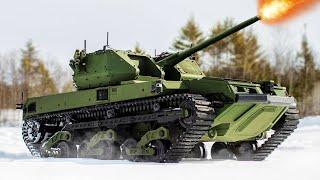 US NEW Unmanned Mini TANK Shocked The World!