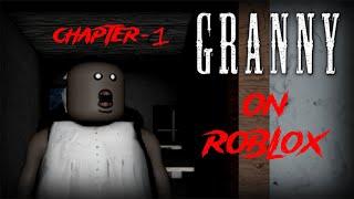 GRANNY On Roblox. Chapter-1 (Full Solo Gameplay)