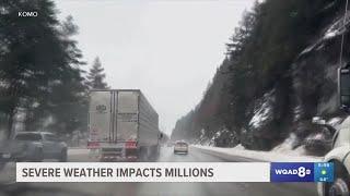 Severe weather impacts millions