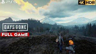 Days Gone Gameplay Walkthrough Full Game (PS5) 4K 60FPS HDR