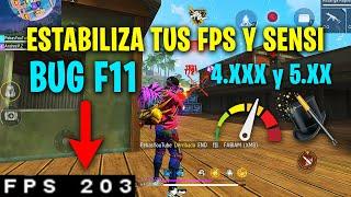  ESTABILIZA TUS FPS Y SENSIBILIDAD CON EL BUG DEL F11 