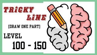 Tricky Line [Draw The Part] All Level 100-150 Walkthrough Solution | Tricky Line All Level