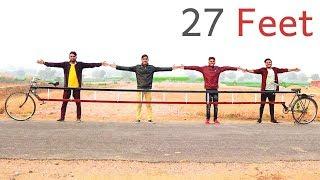 Longest Bicycle In India ! We Made 27 Feet Long Cycle - Part 2 | First Ride