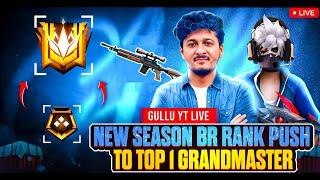 Finally Top 1 Grandmaster  Rank Push on Live#freefirelive #nonstopgaming #gyangaming  #tondegamer