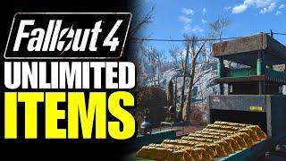 Fallout 4 - DUPLICATION GLITCH | Unlimited Materials & Money!