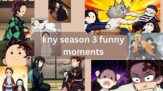 Kimetsu no yaiba season 3 funny moments