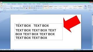 How to Remove Text Box Outline - MS Word