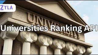 Universities Ranking API