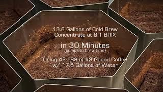 HIVE BREW™ 700 Automatic, High volume Cold Coffee Brewing System From TORR Industries