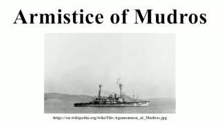 Armistice of Mudros