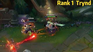 Rank 1 Tryndamere: This Tryndamere is an Absolute DEMON!