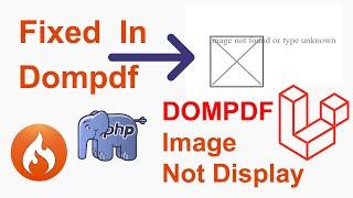 How To Fixed Image Not Found Or Unknown In Dompdf In Codeigniter In Hindi | DOMPDF Image Not Show