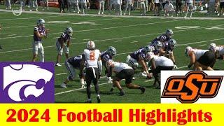 #20 Oklahoma State vs #23 Kansas State Football Game Highlights 9 28 2024