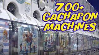 700 PLUS Toy Capsule Gachapon Machine Shop C-pla !  700台のガチャガチャ！C-pla