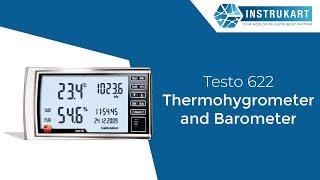 Testo 622-Thermohygrometer and Barometer| Instrukart