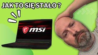 WYŁOWIONY Z KAŁUŻY....MSI GF75 8RD