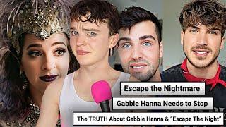 'escape the nightmare' lore explained (gabbie hanna vs joey graceffa vs daniel preda)