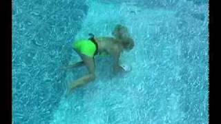 Stuck in pool drain