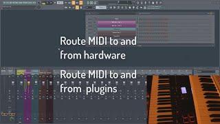 Understanding MIDI Ports in FL Studio - How to route MIDI between plugins and/or hardware