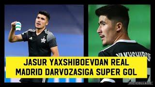 O'zbek Yigiti Jasur Yaxshiboevdan Real Madrid Darvozasiga Super Gol. Sheriff - Real Madrid. 28.09.21