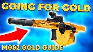 FASTEST WAY TO GET MG82 GOLD | GOLD CAMO GUIDE – COD COLD WAR