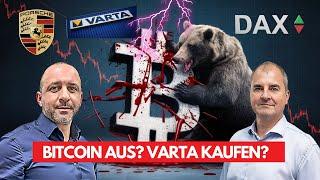 Bitcoin bald unter 50.000 USD? Varta & Porsche kaufen?