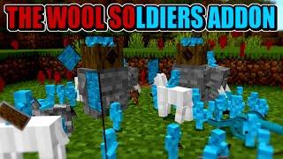 Summon Tiny Wool Soldiers In This MCPE Addon!