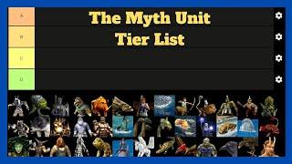 The Myth Unit Tier List #aom #ageofempires