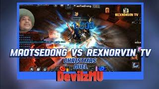 DevilzMU : MaoTseDong VS REXNORVIN TV | CHRISTMAS DUEL | @rexnorvinTV