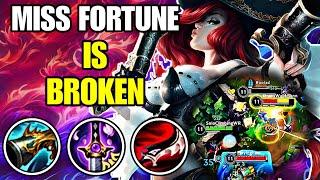 WILD RIFT | NEW BUFFED MISS FORTUNE IS 100% BETTER!(BUILD & RUNES)