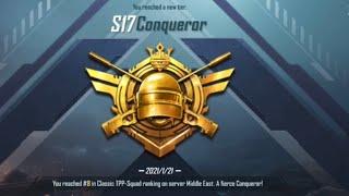 SEASON 17 CONQUEROR DONE ONLY 40hrs|PUBG MOBILE|DIAZ